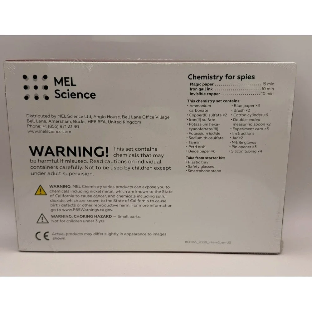 MEL‎ Chemistry Science Experiment Kit Lot